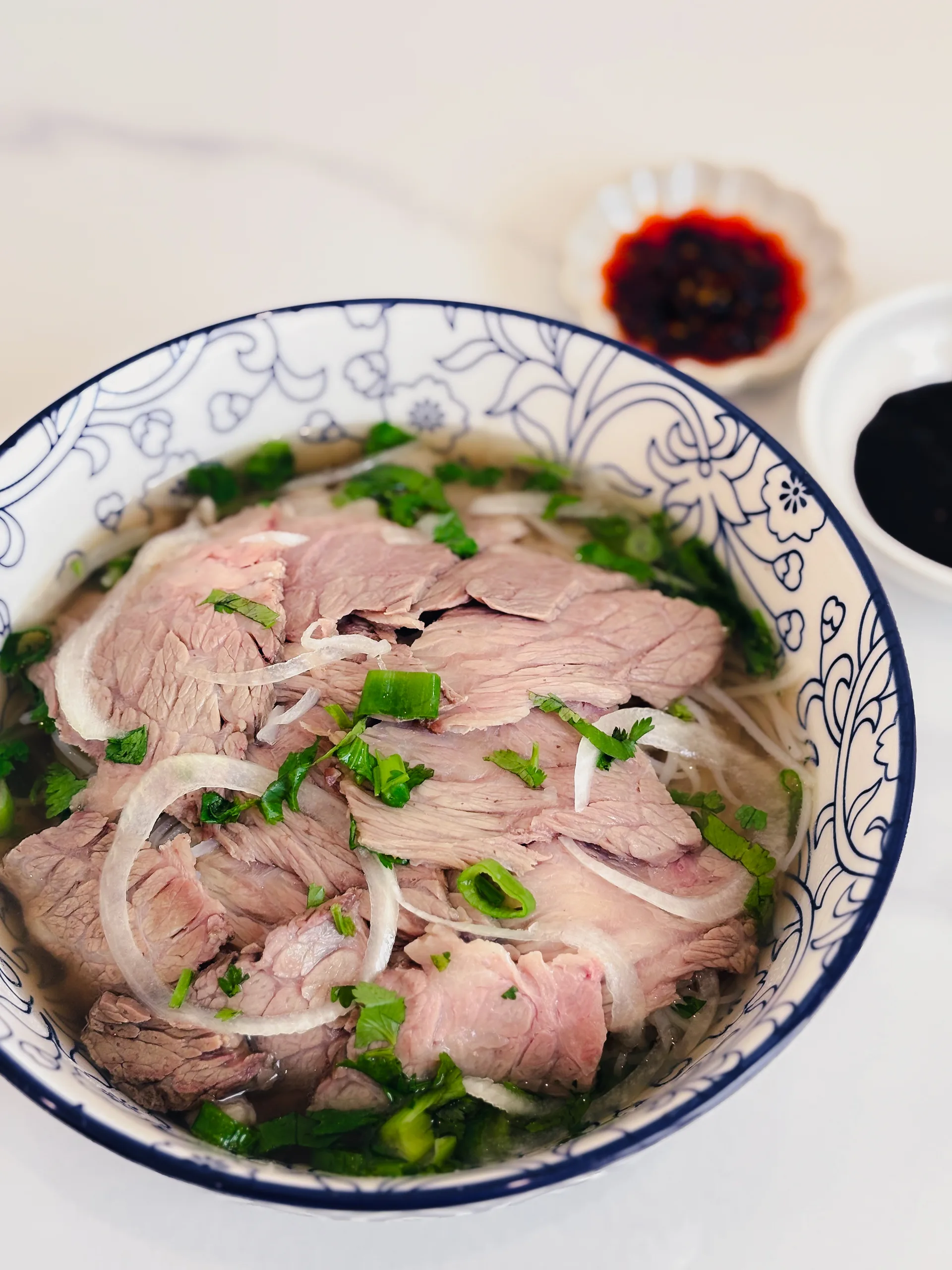 Freshly prepared Vietnamese dish served at Phoenix Pho
